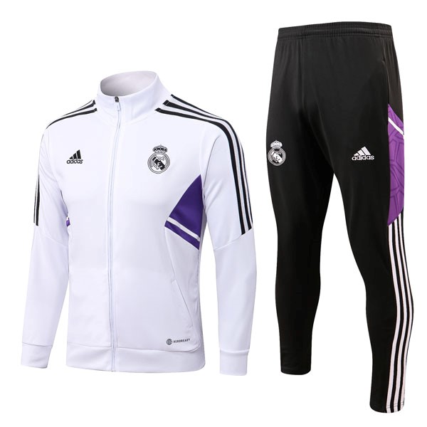 Chandal Real Madrid 2023 Blanco Negro